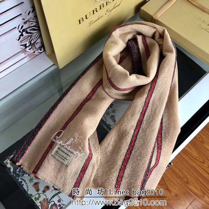 BURBERRY巴寶莉官網爆款 2018秋冬專櫃最新羊羔絨圍巾 男女情侶款 LLWJ6666